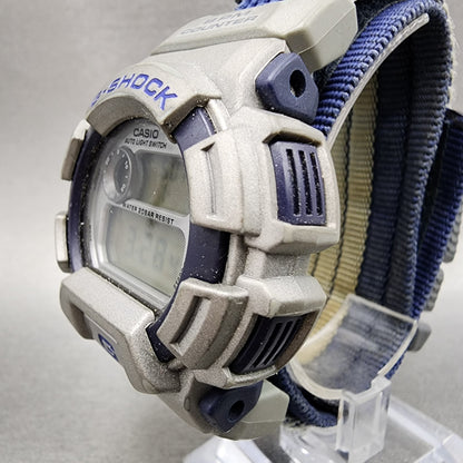 Casio GShock DW9550 Watch Men 48mm Digital Blue Gray Alarm Chrono New Battery2