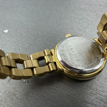 Citizen Watch Women 23mm Champagne Dial Gold Tone Round 5930-S021189 New Battery9