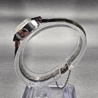 Citizen Claire Watch Women 14mm Silver Dial Silver Tone 4-671465 Vintage Works6
