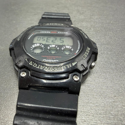 Casio Illuminator W-214HC Watch Men 45mm Black Alarm Chrono Digital New Battery4