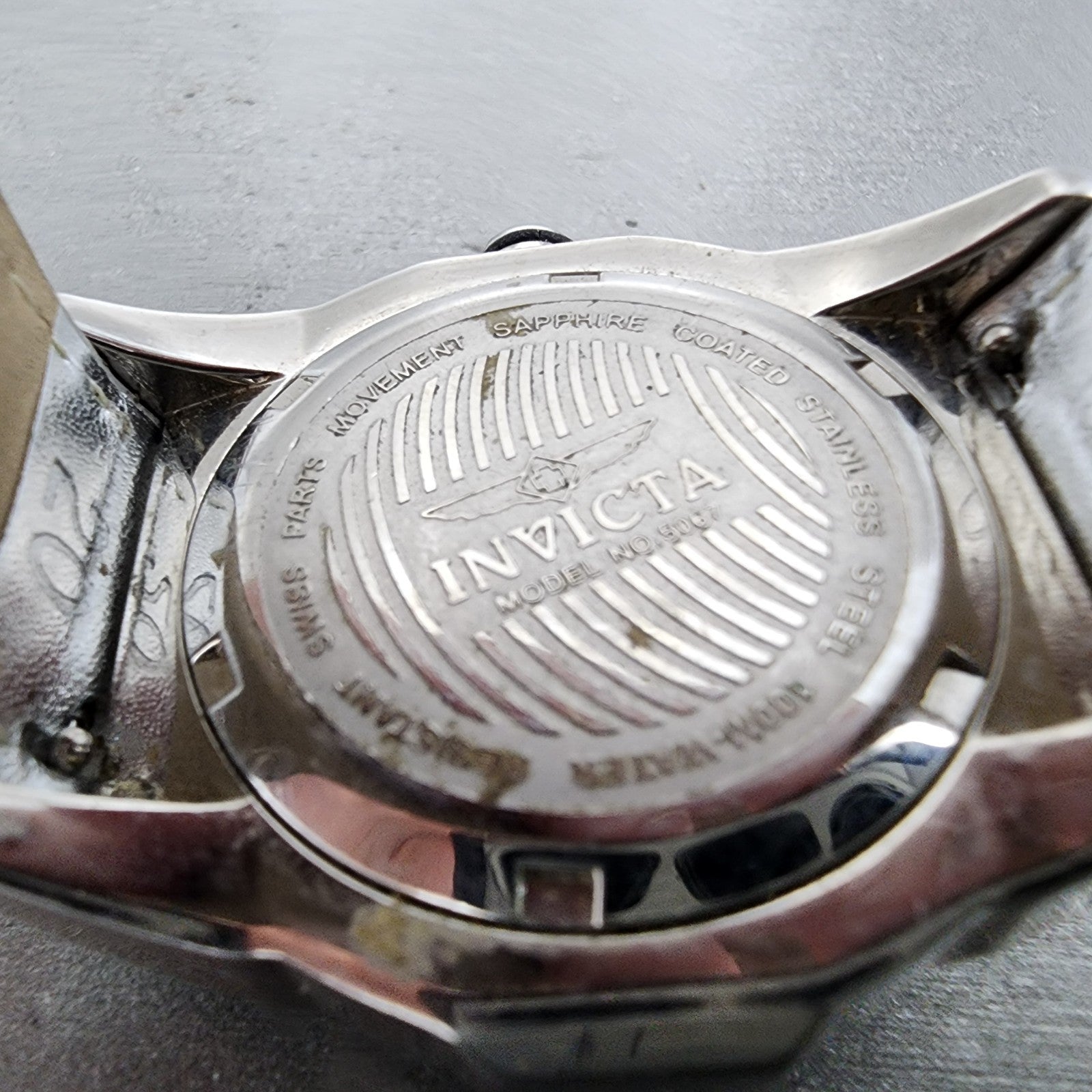 Invicta Watch Women 27mm MOP Dial Silver Tone Round 5067 New Battery9