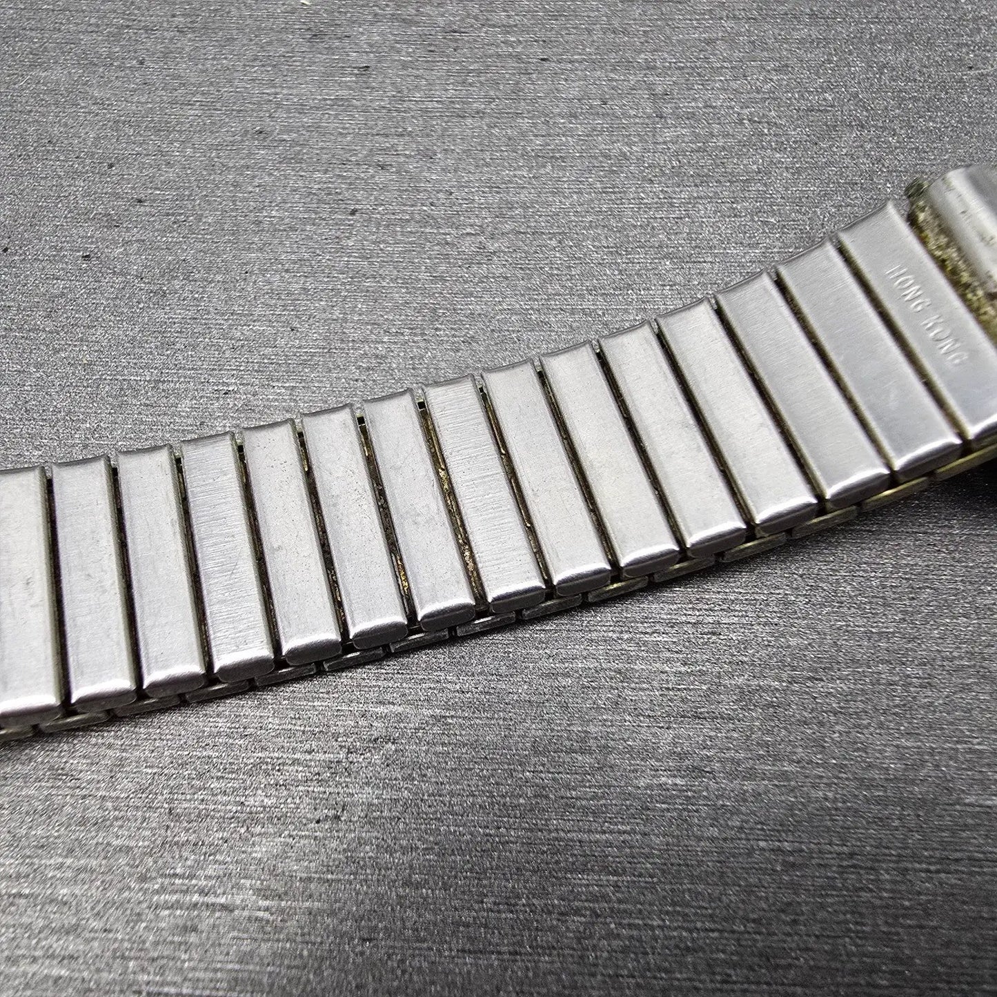 Navajo Watch band tips 18mm 1/20 12K Gold Filled B Red Blue Stones Vintage10