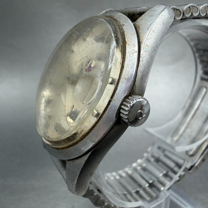 Rado Golden Horse Watch Men 35mm Silver Dial Silver Tone Date Automatic READ!!!!2
