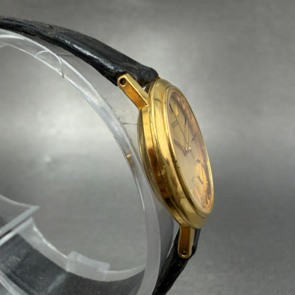 Citizen Exceed Watch Women 23mm Gold Dial Gold Tone 3330-C80401 New Battery3