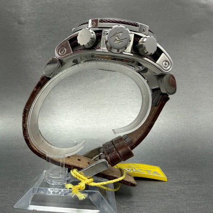 Invicta Bolt Zeus Chrono Watch Men 52mm White Dial Steel Date 14611 New Battery6
