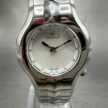 Tag Heuer Alter Ego Watch Women 25mm MOP Dial Steel Round WP1412 New Battery0