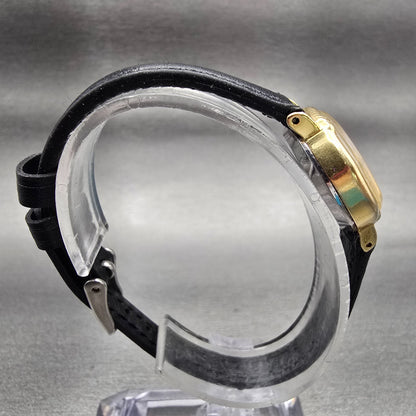 Citizen CQ Watch Women 22mm Champagne Dial Gold Tone Octagon 4-753917 New Batt8
