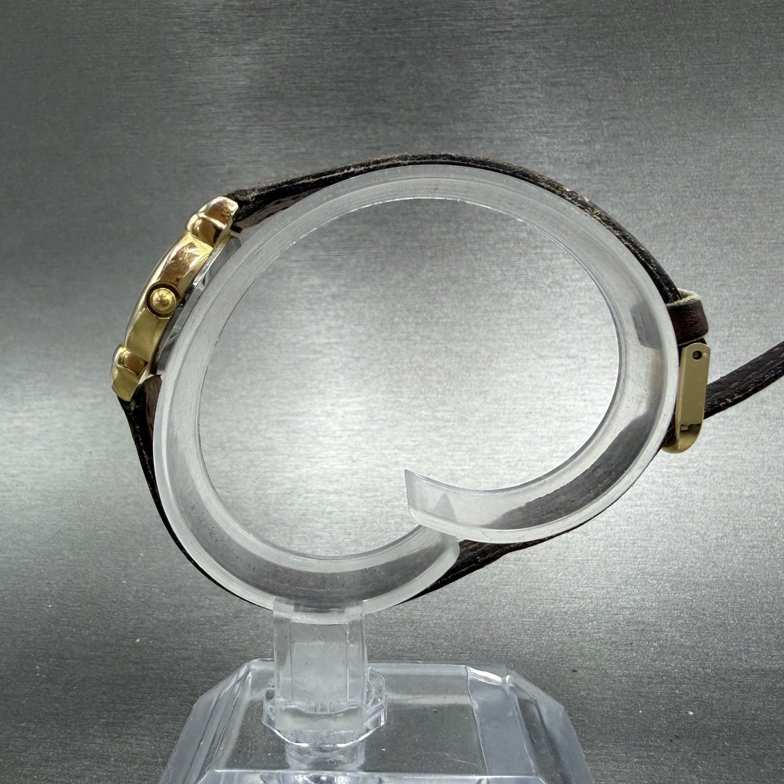 Citizen CQ Watch Women 19mm Champagne Dial Gold Tone Oval 5930-K00845 New Batt6