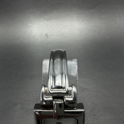 Givenchy Tank Watch Women 17mm MOP Dial Silver Tone Rectangle New Battery4