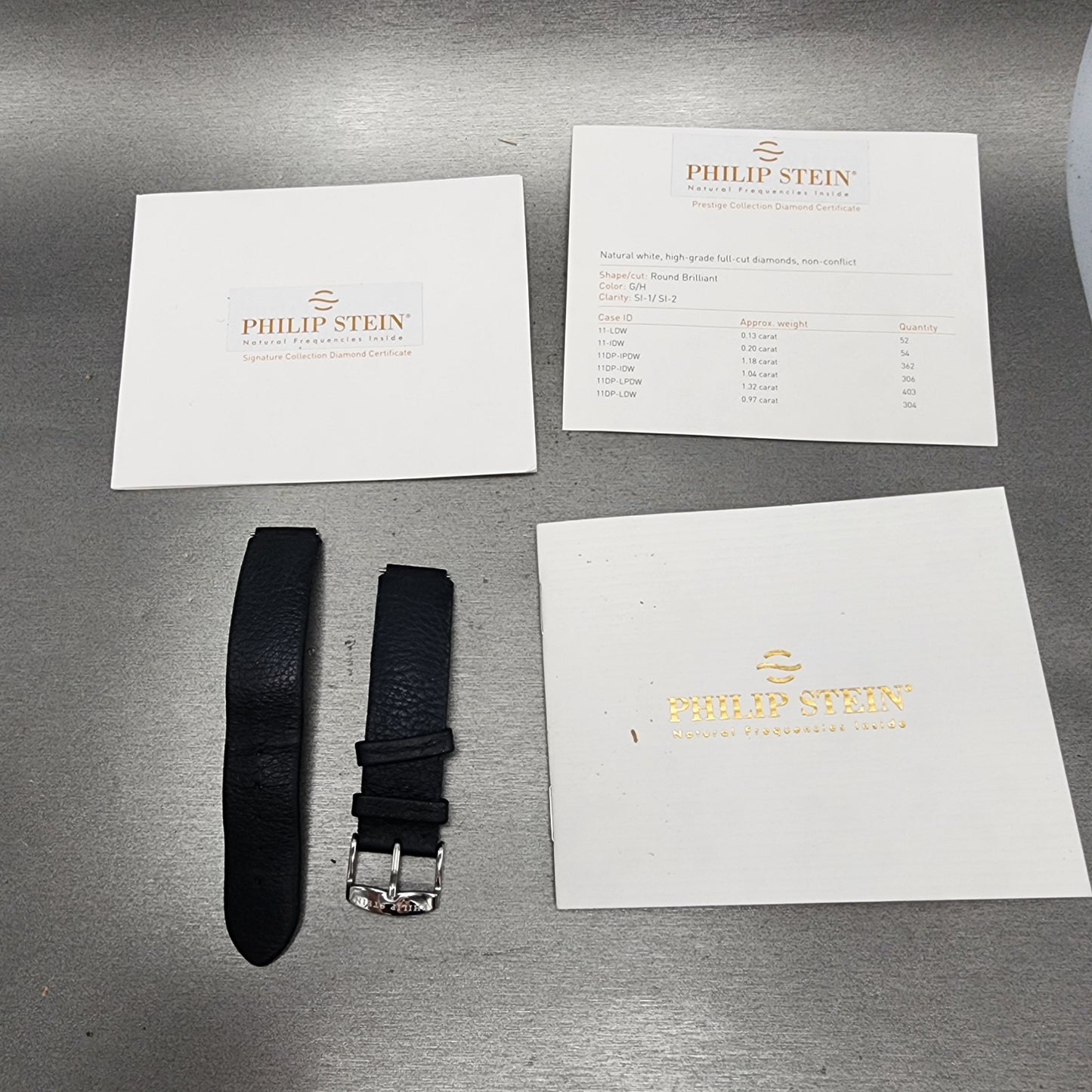 Philip Stein Teslar Watch Women 27mm White Dial Silver Tone Oval New Battery13