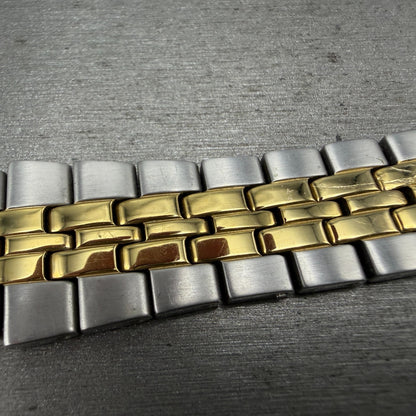 Seiko Bracelet 18mm Two Tone Stainless Steel 4A4K1C1 Tri-Folding Clasp2