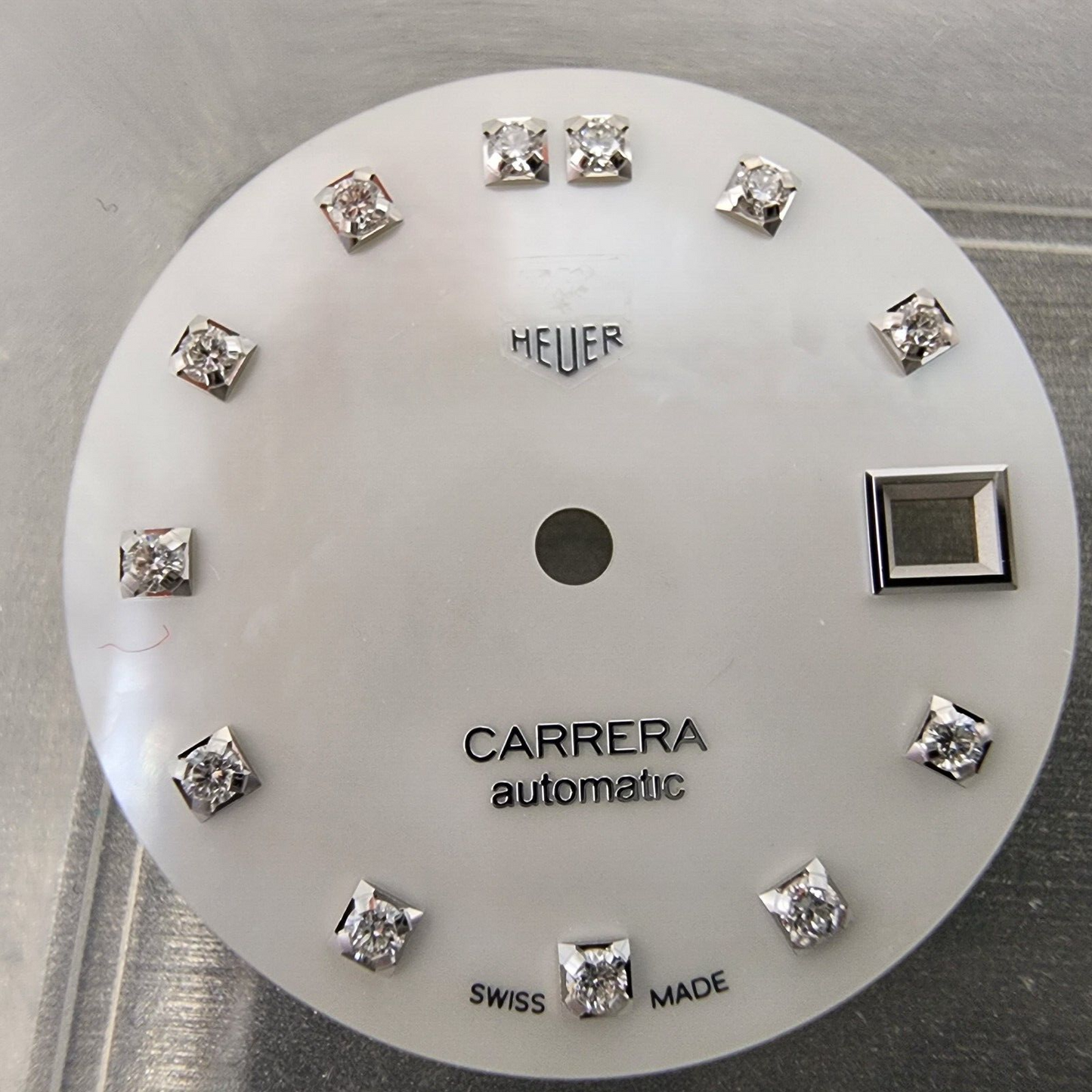 Tag Heuer Carrera Automatic MOP Dial Diamond Marker 22mm WAR2415.BA0776