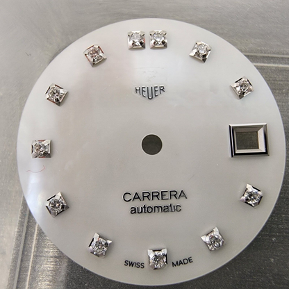 Tag Heuer Carrera Automatic MOP Dial Diamond Marker 22mm WAR2415.BA0776