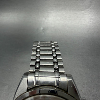 Citizen Alarm Date Watch Men 37mm White Dial Silver Tone Manual Wind 21 J PARTS6