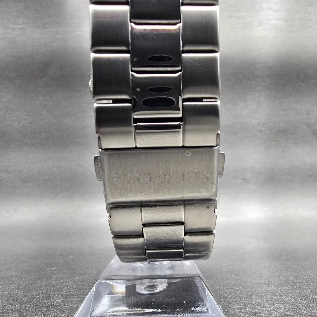 Bulova Caravelle 2022 Liberty Bowl Watch Men 46mm Silver Tone 43B172 New Battery7