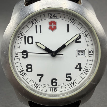 Victorinox Swiss Army Field Watch Men 38mm White Dial Steel 26000.CB PARTS2
