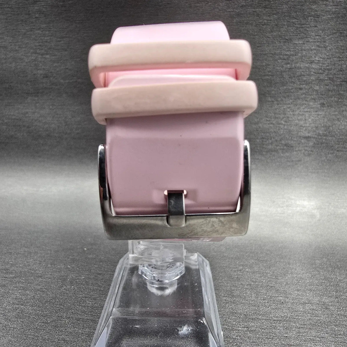 Casio Baby-G BGA-200 Watch Women 36mm Pink Black Chrono Alarm Square New Battery7