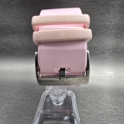 Casio Baby-G BGA-200 Watch Women 36mm Pink Black Chrono Alarm Square New Battery7