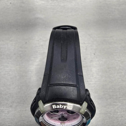 Casio Baby-G BG-191 Watch Women 40mm Pink Dial Black Chrono Alarm New Battery4