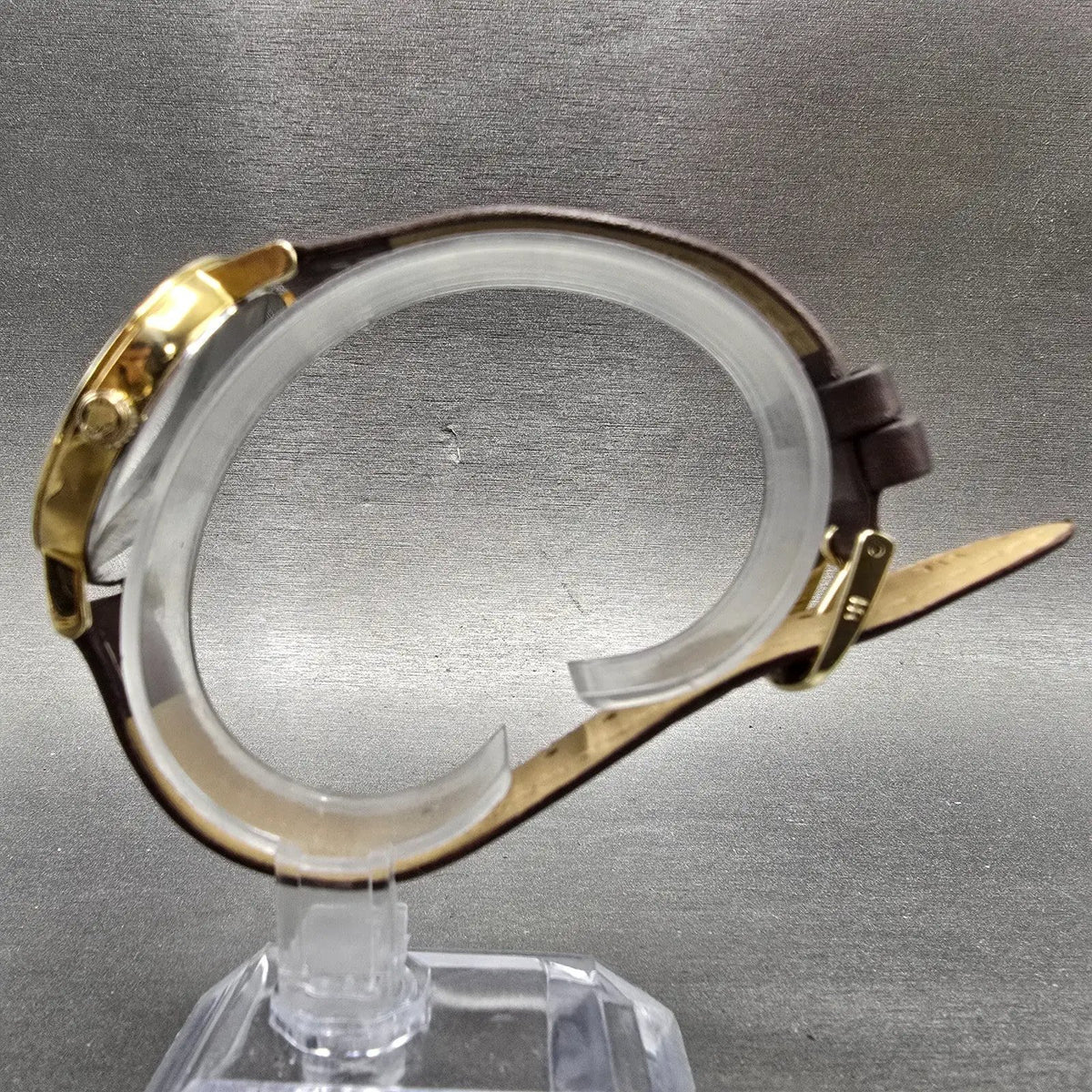 Kate Spade Metro watch Women 34mm Mop Dial Gold Tone Round 0073 New Battery6