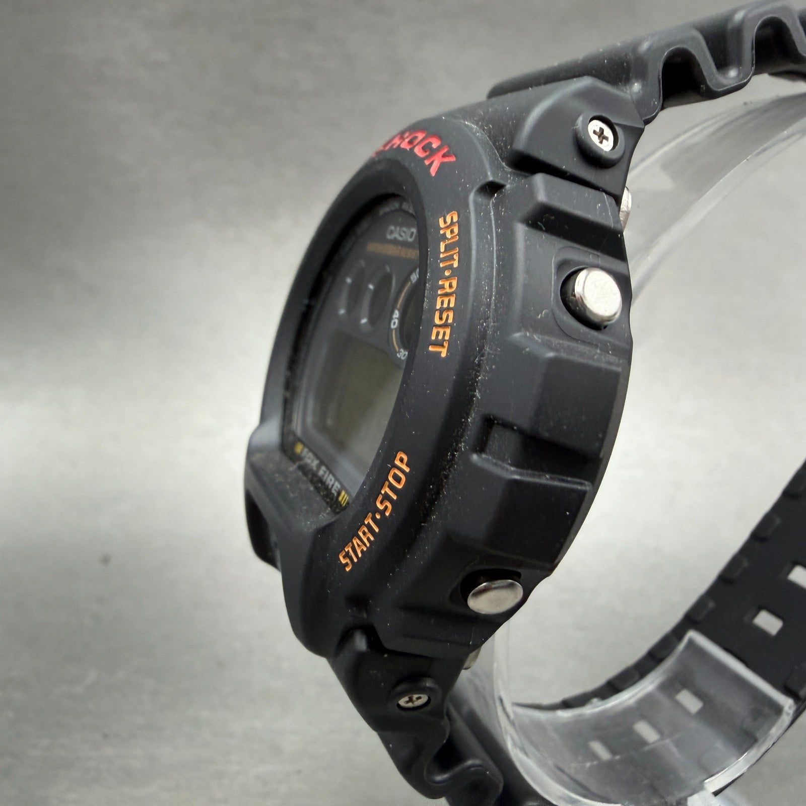 Casio G-Shock DW-6900B Watch Men 50mm Digital LCD Black Tone Alarm Chrono Works3
