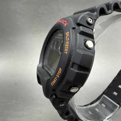 Casio G-Shock DW-6900B Watch Men 50mm Digital LCD Black Tone Alarm Chrono Works3