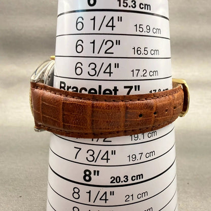 Pulsar President Watch Men 35mm Champagne Dial Two Tone Date V744-0A20 New Bat9