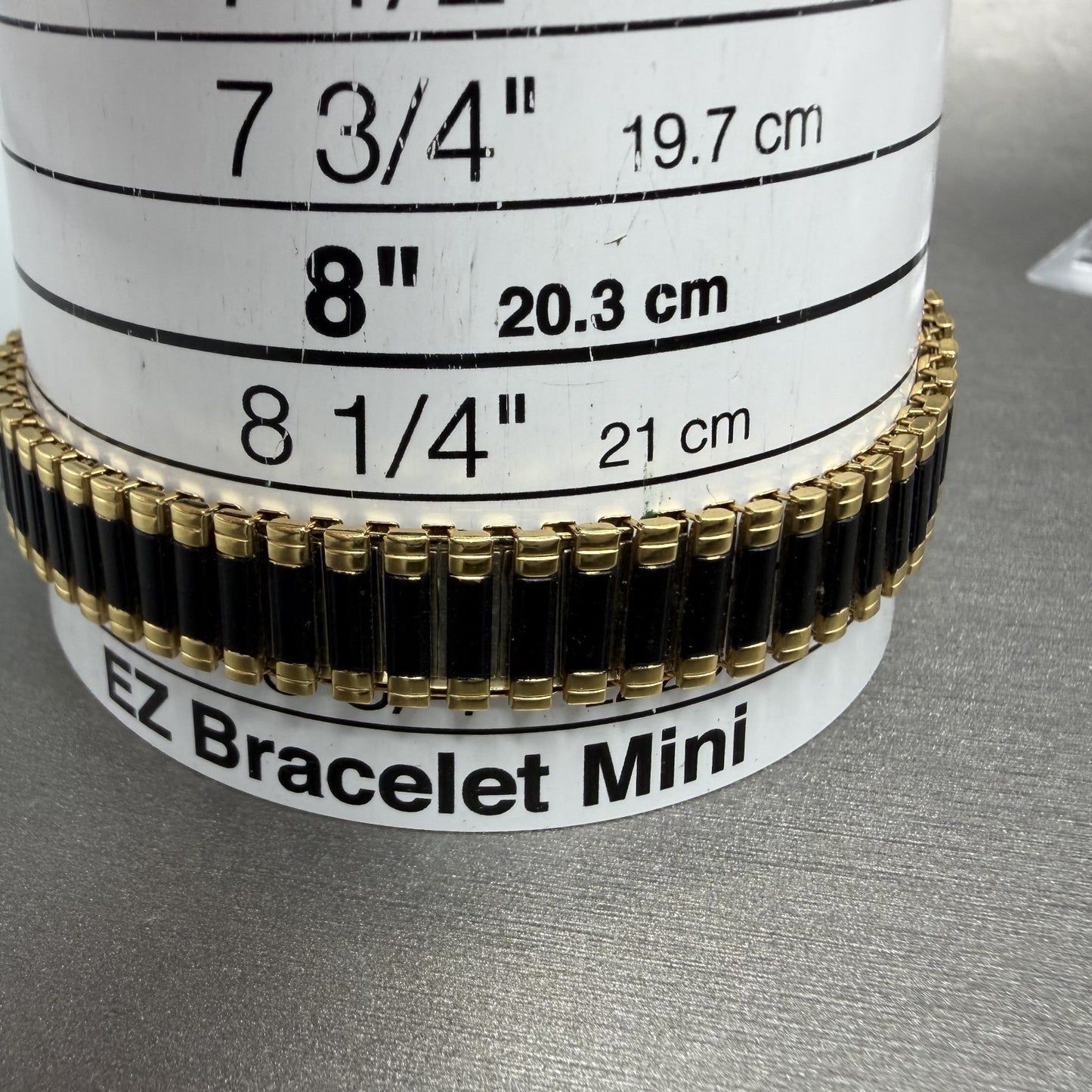Seiko Tank Watch Women 14mm Black Dial Gold Tone Rectangle 1F20-5A69 New Batt TH10
