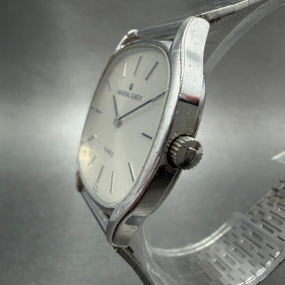 Universal Geneve Watch Men 31mm Silver Dial Stainless Steel Oval 743226 Newbat2
