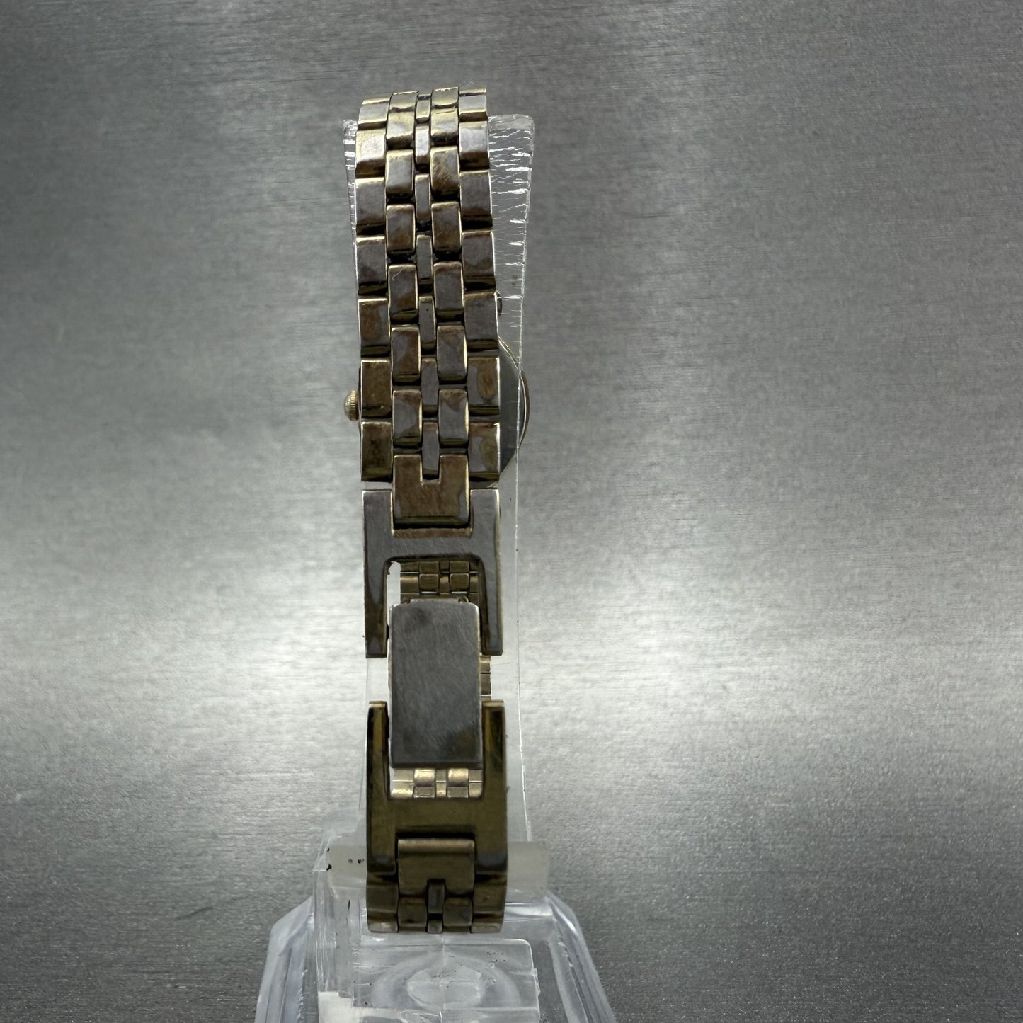 Seiko Watch Women 16mm Champagne Dial Gold Tone Oval 2Y005B59 New Battery7