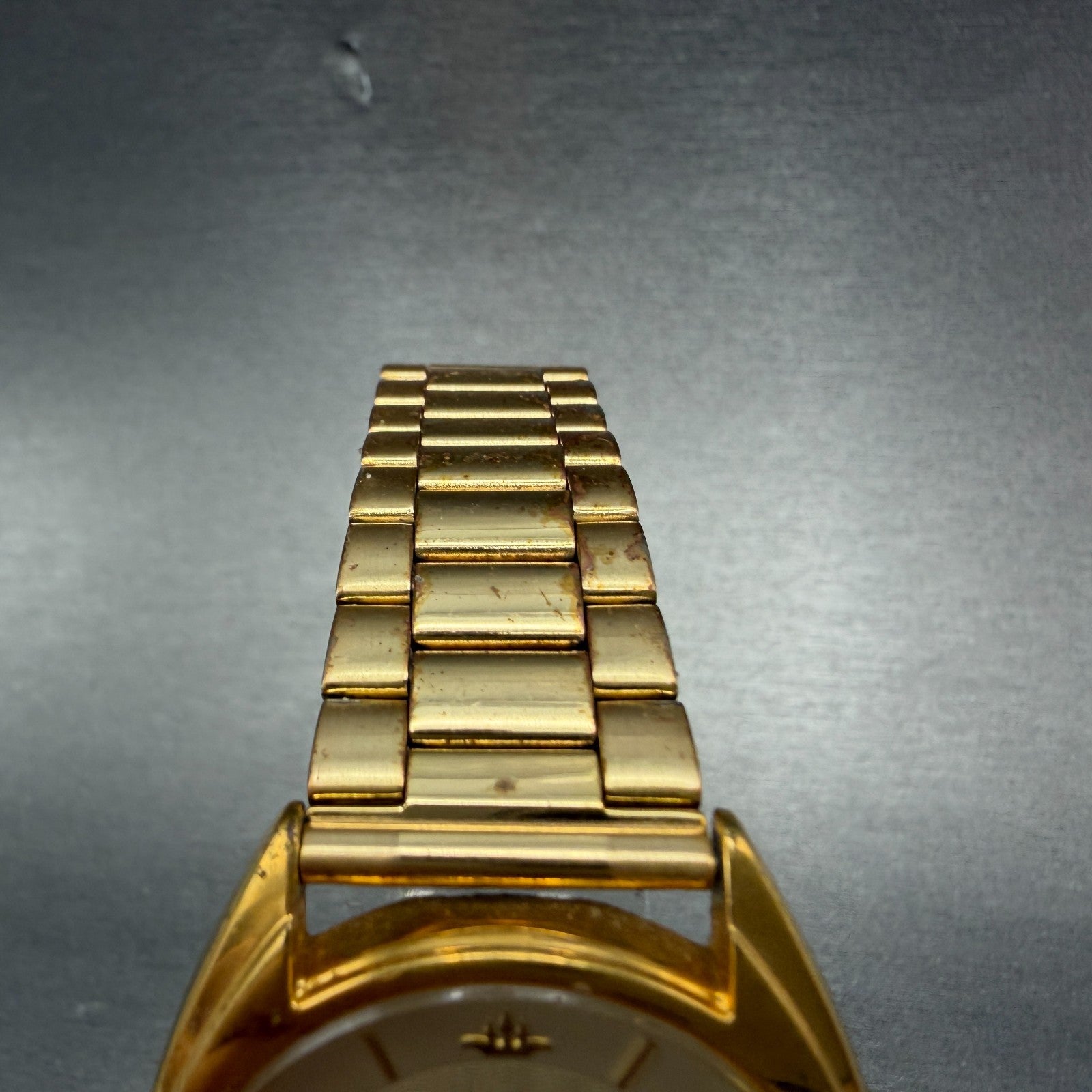 Seiko Watch Men 35mm Champagne Dial Gold Tone Round VTG V701-7A10 New Battery4