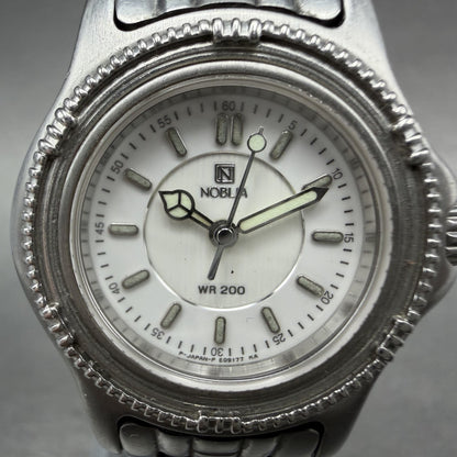 Citizen Nobila Watch Women 27mm White Dial Silver Tone Round 4633E68460 NewBatt1