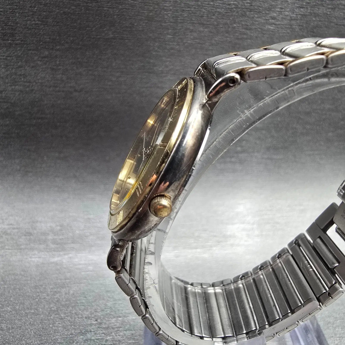 Alba Urban Watch Men 31mm Silver Dial Two Tone Round V301-6140 New Battery2