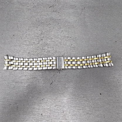 Citizen Bracelet 20mm Stainless Steel Two Tone Tri Folding Clasp VTG READ!!!!!!!0