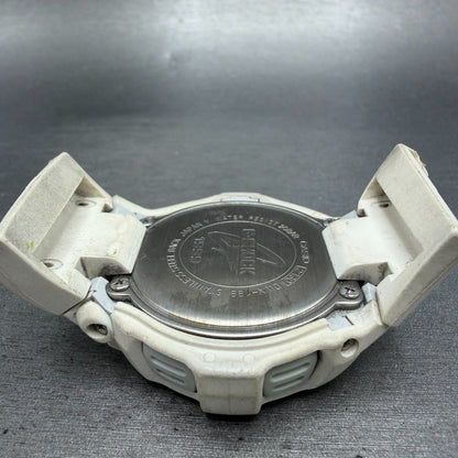 Casio G-Shock DWX-199 Watch Men 48mm Digital White Alarm Chrono Round New Batt7