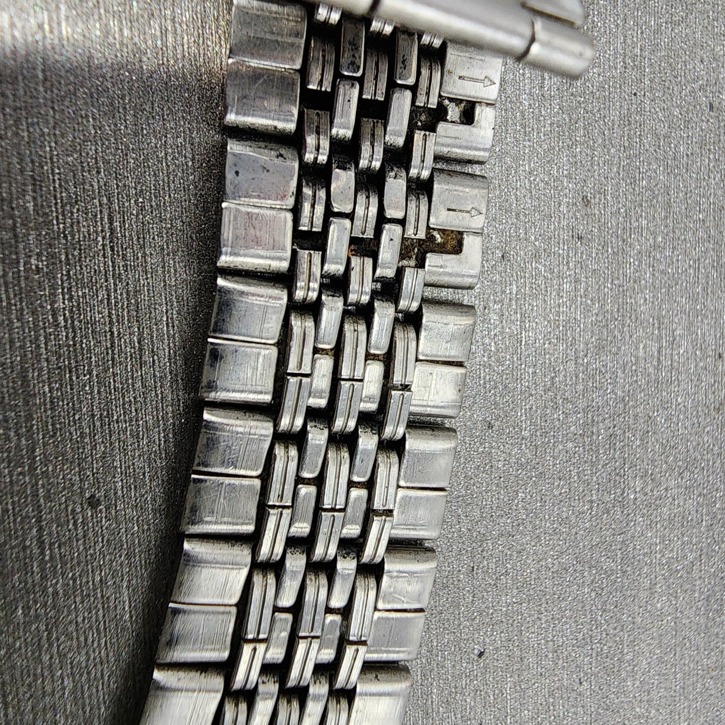 Seiko Bracelet 19mm Stainless Steel Tri Folding Clasp Vintage9