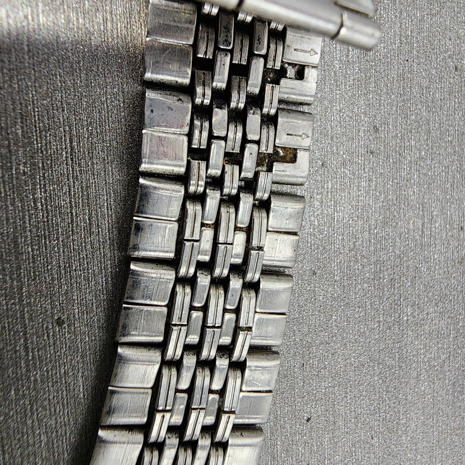 Seiko Bracelet 19mm Stainless Steel Tri Folding Clasp Vintage9