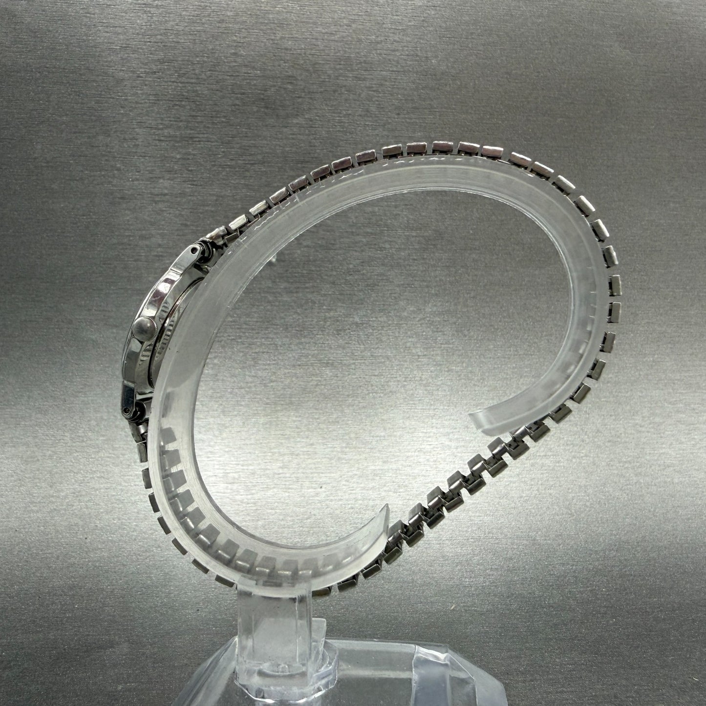 Seiko Watch Women 23mm Silver Dial Silver Tone Round 1400-0049 New Battery6