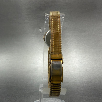Armitron Deauville Watch Women 14mm Champagne Dial Gold Tone Oval PARTS8