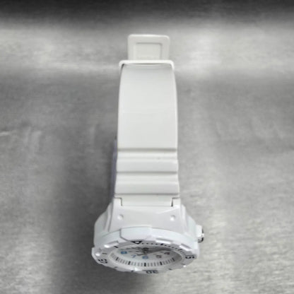 Casio Diver Watch Women 33mm White Dial White Tone Date Round LRW-200H New Batt4