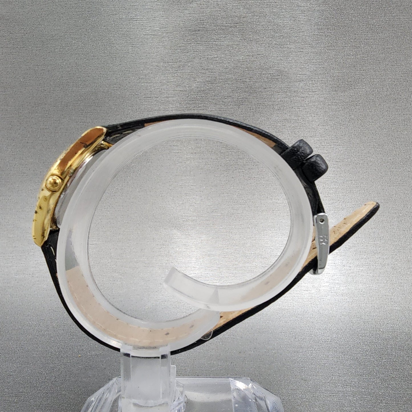 Seiko Watch Women 24mm White Dial Gold Tone Round 1N010K00 New Battery5