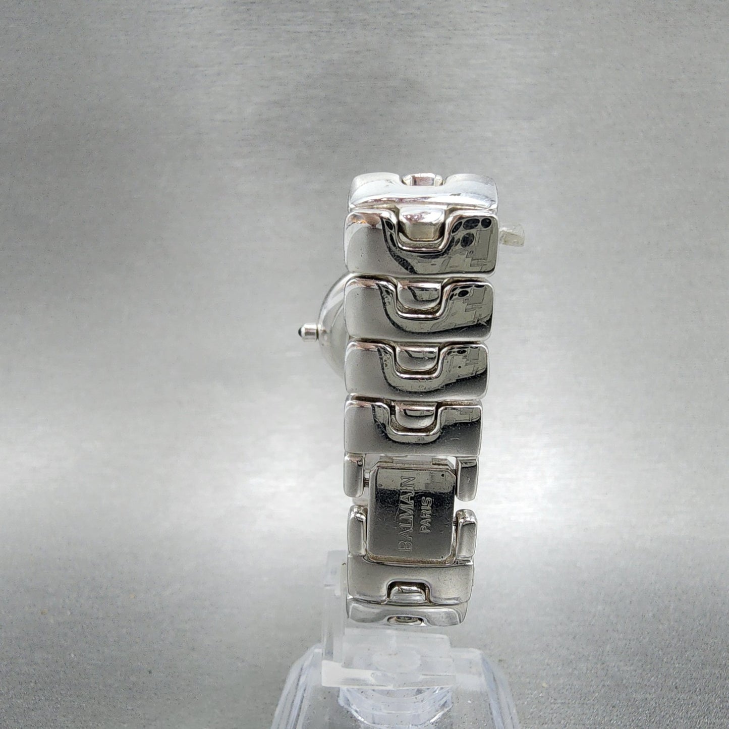 Balmain Watch Women 26mm Silver Dial Silver Tone Small Seconds  New Battery6