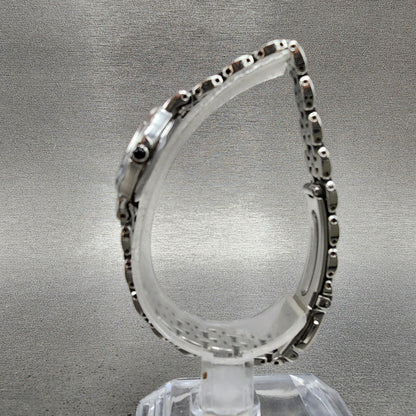 Seiko Watch Women 23mm MOP Dial Silver Tone Round 1f210m00 New Battery6
