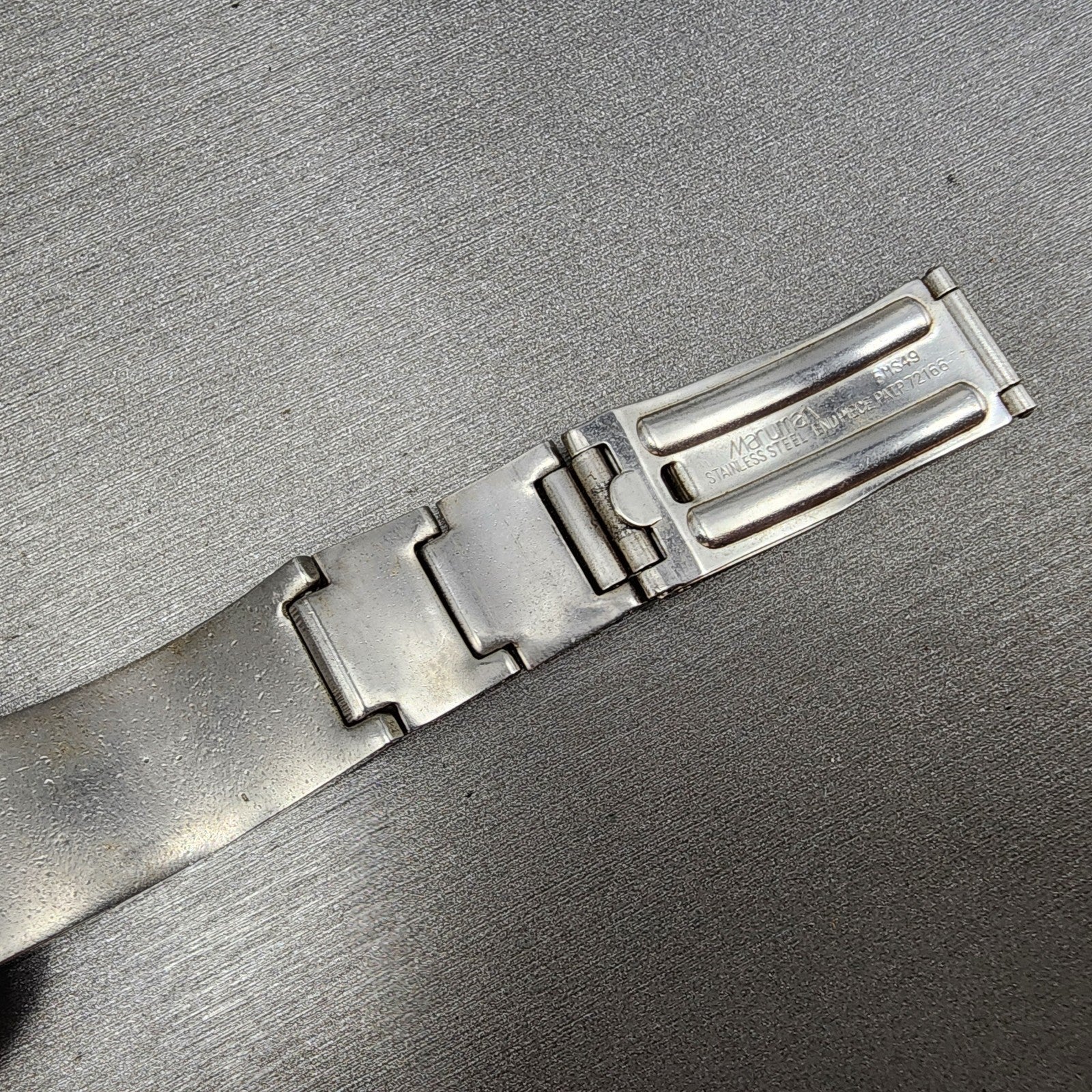 Seiko 5Actus Watch Men 39mm Silver Dial Silver Tone Daydate 61067420 PARTS9