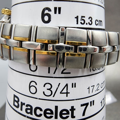 Raymond Weil Parsifal Watch Women 23mm MOP Dial Two Tone 9640 New Battery