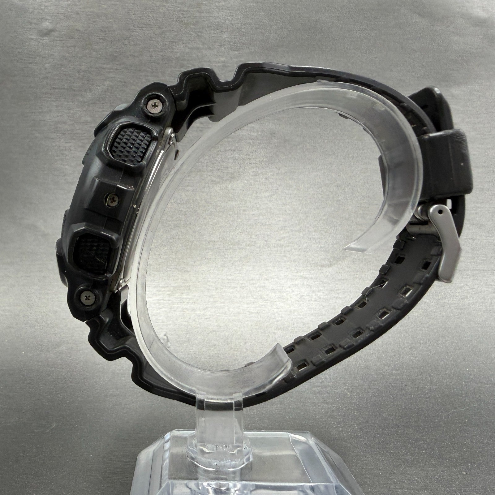 Casio G-Shock GA-100C Watch Men 51mm Gray Blue Alarm Chrono New Battery ABCD6