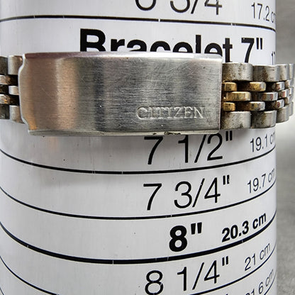 Citizen Automatic Watch Women 25mm Champagne dial Two Tone Daydate 4-947070 Runs