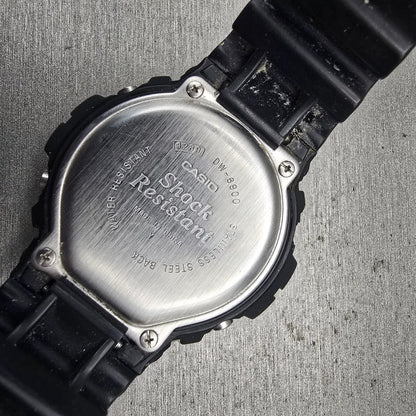 Casio G-Shock DW-6900 Watch Men 50mm Black  Alarm Chronograph 1289 New Batt10