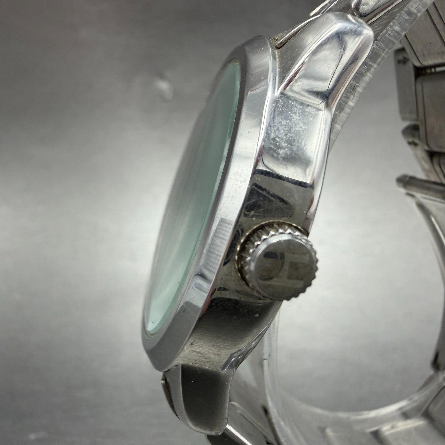 Tommoy Hilfiger Watch Women 38mm Blue Dial Silver Tone Round F90219 New Battery2