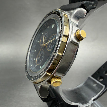 Citizen Promaster Chrono Watch Men 40mm Black Dial Steel 3560-351801 PARTS3